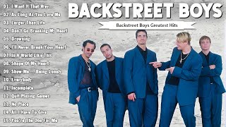 Best of Backstreet Boys 💖 Backstreet Boys Greatest Hits Full Album Playlist 2024 💖 [upl. by Thia762]