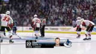 NHL 10  First time game play highlights 2players XBOX 360 [upl. by Taffy657]