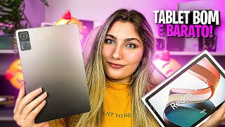 TABLET BARATO PERFEITO para ESTUDARTRABALHAR E JOGAR Xiaomi Redmi pad vale a pena [upl. by Lara]