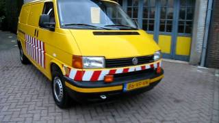 begeleidingsvoertuig VW transporter te koop bij van Burik bedrijfswagens [upl. by Omura]