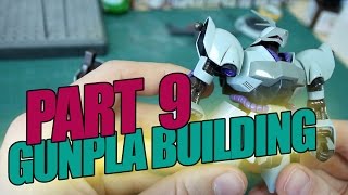 167  Gunpla Building Part 9 Topcoating Aerosol Can Type amp Panel Lining [upl. by Anneiv13]