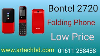 Bontel 2720 Folding Phone   Unboxing Video  AR TECH BD  2023 [upl. by Latimer]