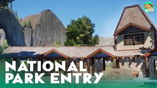 East Entrance  A new Beginning  National Park Episode 1  Planet Zoo Speed Build [upl. by Anikas]