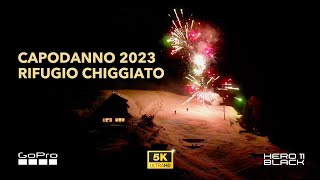 CAPODANNO 2023 AL RIFUGIO CHIGGIATO CON SaraLazzari E TANTI ALTRI  DOLOMITI 5K [upl. by Anehsak974]