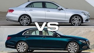 Old 2014 Mercedes EClass vs New 2017 Merceds EClass [upl. by Osi]