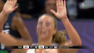 Belgian Cats Highlights vs France QuarterFinals  WWC2018 [upl. by Corb]