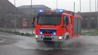 Im Starkregen LF 20162 Freiwillige Feuerwehr Quickborn [upl. by Cousins]