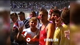 Mit Vokuhila in die verbotene Stadt Köln  Fortuna Düsseldorf 11081990 [upl. by Kaja37]