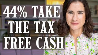 How many choose to take the tax free cash and what they do with it [upl. by Theurich]