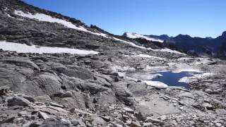 Aufstieg zur Goldbergspitze 3073m  Großes Zirknitztal  Hoher Sonnblick August 2016 [upl. by Newlin]