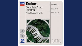 Brahms Piano Quartet No 1 in G minor Op 25 4 Rondo alla Zingarese [upl. by Arretnahs513]