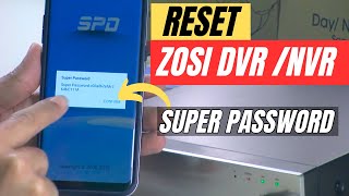 How to reset Zosi DVR and NVR password [upl. by Jerri]