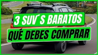 3 camionetas BARATAS que DEBES COMPRAR [upl. by Aleacin]