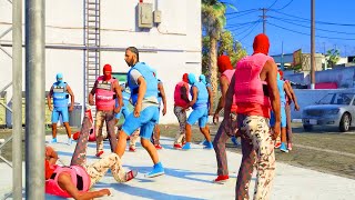 GTA 5 BLOODS VS CRIPS WAR [upl. by Lurette194]