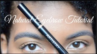 EASY Natural Eyebrow Tutorial  Artistry [upl. by Oirifrop682]