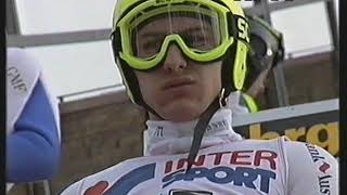 Ski Jumping World Cup Oberstdorf K115 19931994 1st Jump [upl. by Danelle]