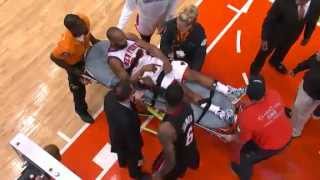 Baron Davis Injury 5612 [upl. by Ashlee78]