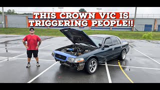 Im Building THE MOST HATED Crown Vic on The Internet Engine Swapped 6 Speed Crown Victoria [upl. by Anelas]