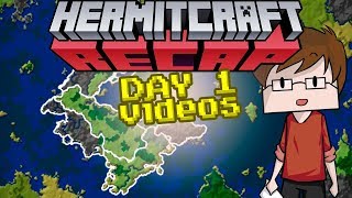 Welcome to season 6  Hermitcraft Recap Season 6  All Day 1 videos [upl. by Eelhsa130]