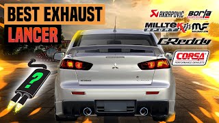 Mitsubishi Lancer Exhaust Sound 🔥 CompilationReviewModifiedUpgradeBorlaMagnaflowHKSXForce [upl. by Phebe]