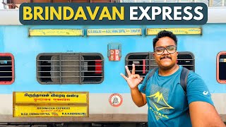 Bangalore to Chennai  Brindavan Express 🔥 Full Journey Vlog in Malayalam [upl. by Nyl]