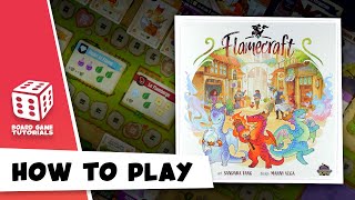 Flamecraft  How To Play  Board Game [upl. by Hareehat]