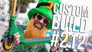 🍀 Custom Build 212 🍀 St Patricks Day Special │ The Vault Pro Scooters [upl. by Releehw]