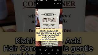 PRODUCT SPOTLIGHT Kiehls Amino Acid Hair Conditioner [upl. by Selig]