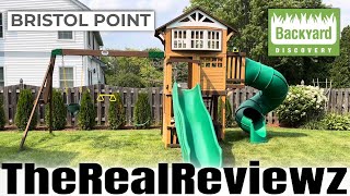 Backyard Discovery  Bristol Point Playset Review [upl. by Ylyl757]