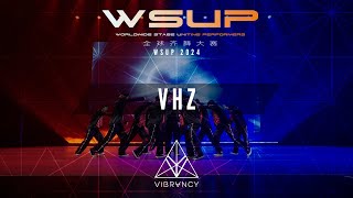 VHZ  WSUP Dance Comp 2024 VIBRVNCY Front Row 4K [upl. by Nilyram]