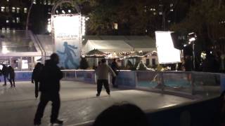 Darren Criss amp Chris Colfer filming Glee in Bryant Park [upl. by Aneehsirk]