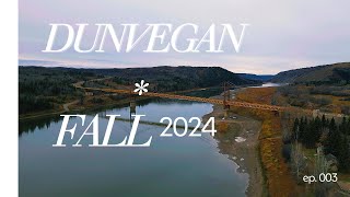 DUNVEGAN ALBERTA FALL 2024 DRONE [upl. by Mani]