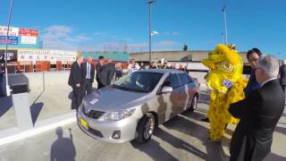 Dutton Lane car park opening [upl. by Anirhtak]