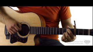 Night Train  Guitar Lesson and Tutorial  Jason Aldean [upl. by Ecirtac648]