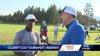 Don Cheadle speaks out about his golf game at celebrity Tahoe tournament [upl. by Yelserp]