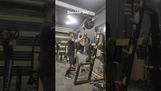 Standing Barbell Shoulder Press [upl. by Oal]