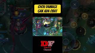 Chou damage 🔥🔥🔥mobilelegends choumontage mlbb choumontagefreestyle gaming [upl. by Alyda]