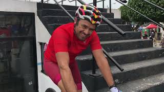 CICLISTAS 🇲🇽🚴🏼‍♀️🇲🇽MUY ALEGRE LA META EN LAS CARRERAS HONOR DE LUIS POTRILLO ZÁRATE ZACAPU MICH [upl. by Kubiak62]