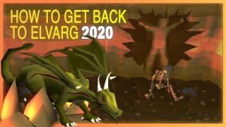 OSRS How to get back to Elvarg  Crandor  Dragon Slayer I [upl. by Eeliah61]