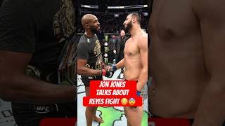 Jon Jones opens up about Dominick Reyes fight 😳😨🫣 [upl. by Rodoeht]