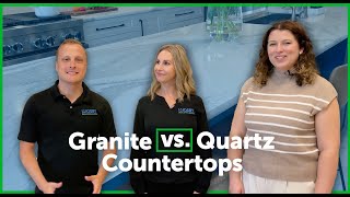 Granite vs Quartz Which Countertop Is Right For You [upl. by Werdnael]