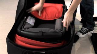 bugaboo cameleon demo  fold the carrycot fully flat [upl. by Harlamert352]