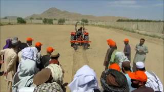 Afghan Society of Agriculture Specialist Tractor Training [upl. by Idnerb]