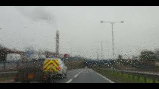 🇬🇧 Driving Video Exploring StokeonTrent A500 England UK drivingadventure travelvlog [upl. by Adnarim]