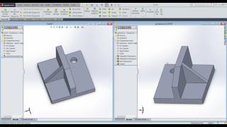 Solidworks Parça Aynalama [upl. by Nobel]