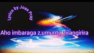 Imbaraga zImana by Niyo Patric official lyrics by Joas pray [upl. by Hofmann601]