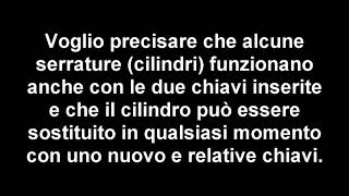 Come aprire porta blindata chiusa solo con lo scrocco [upl. by Alodee]