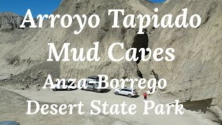 Exploring the Arroyo Tapiado Mud Caves in AnzaBorrego Desert State Park [upl. by Razatlab]