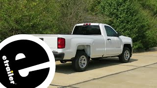 etrailer  Mount DrawTite MaxFrame Trailer Hitch Receiver on a 2017 Chevrolet Silverado 1500 [upl. by Gnirol]