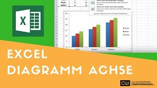 Excel Diagramm Achse  TUTORIAL [upl. by Safire841]